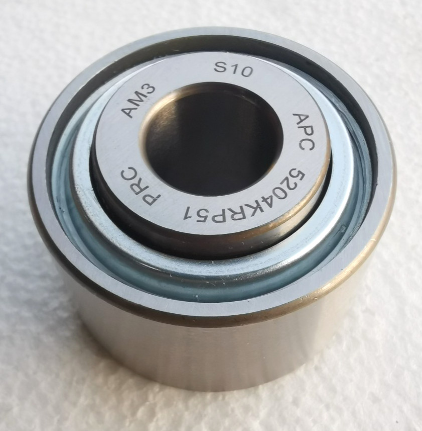 Premium Ag HD Double Row Bearing 5204KRP51 w/3-Lip Seal 0.635″ x 1.85″ x 1.149″