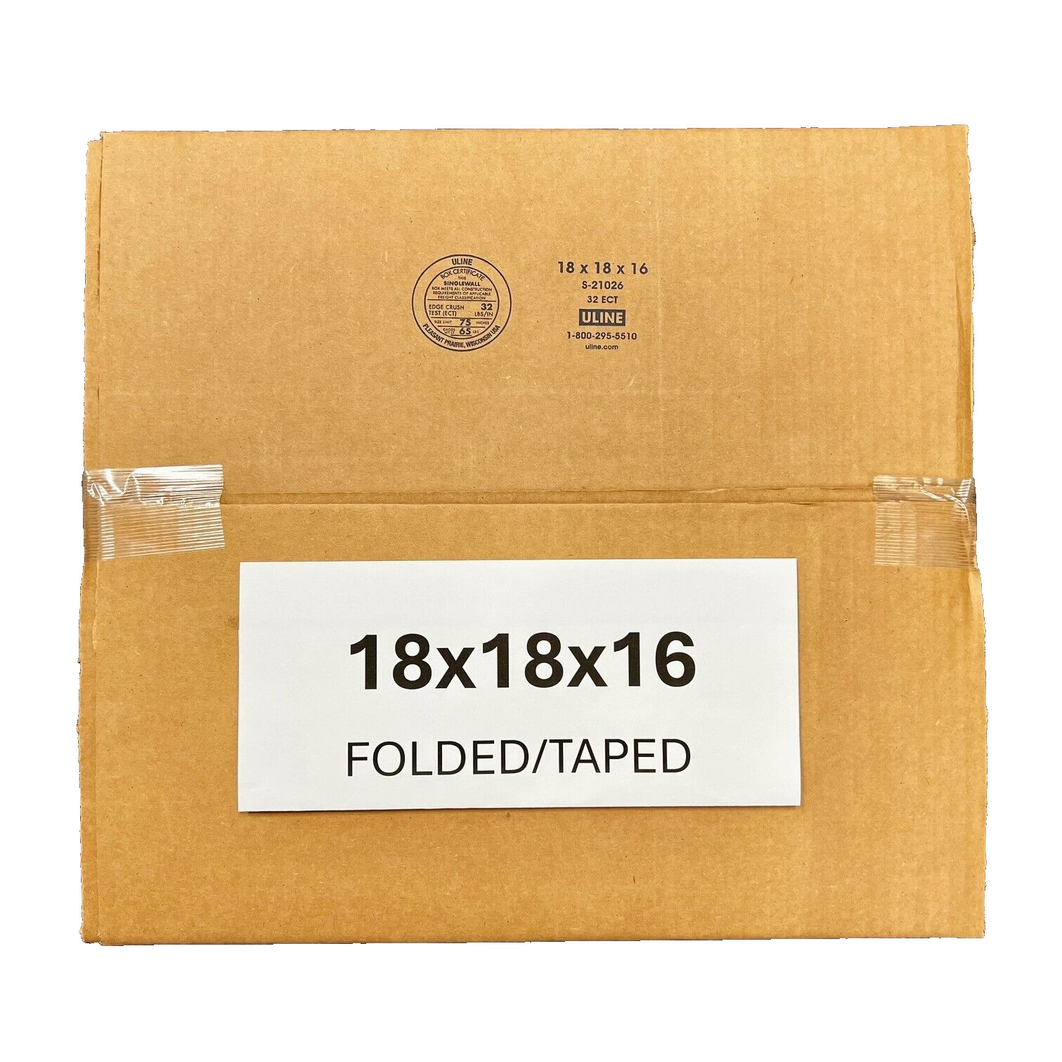18″ x 18″ x 16″ Cardboard Corrugated Box