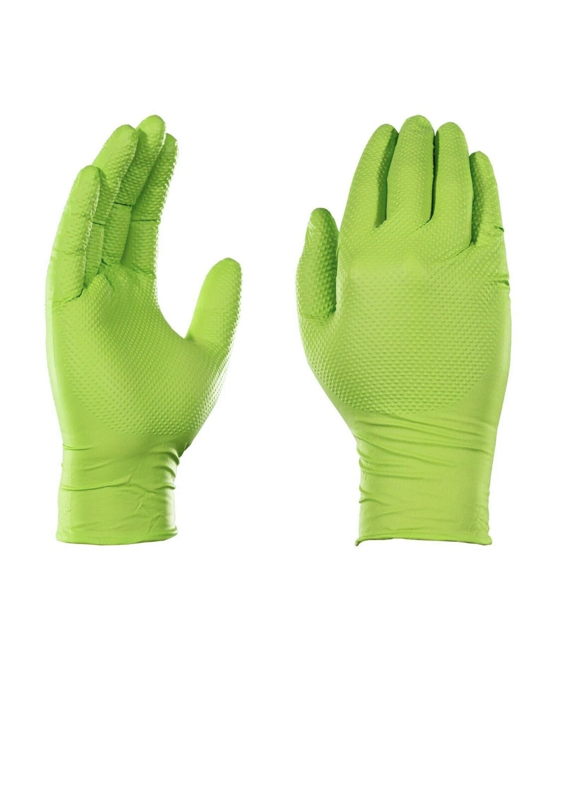 GLOVEWORKS HD Green Nitrile Industrial Gloves, 8 Mil, Case of 1000 Size XL