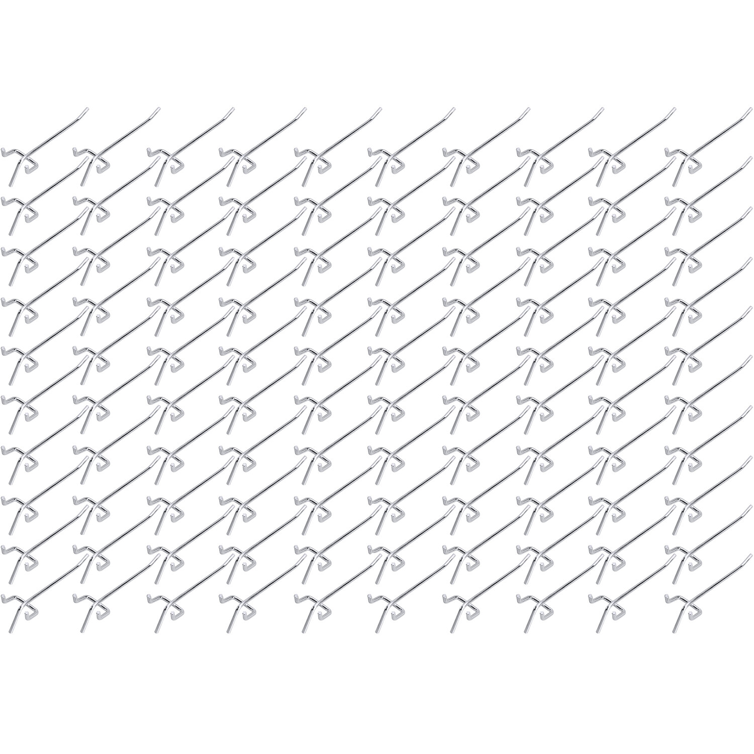 100 PC PEG Board Hooks 4 inch Pegboard Hooks 4″ Length Wholesale Lot