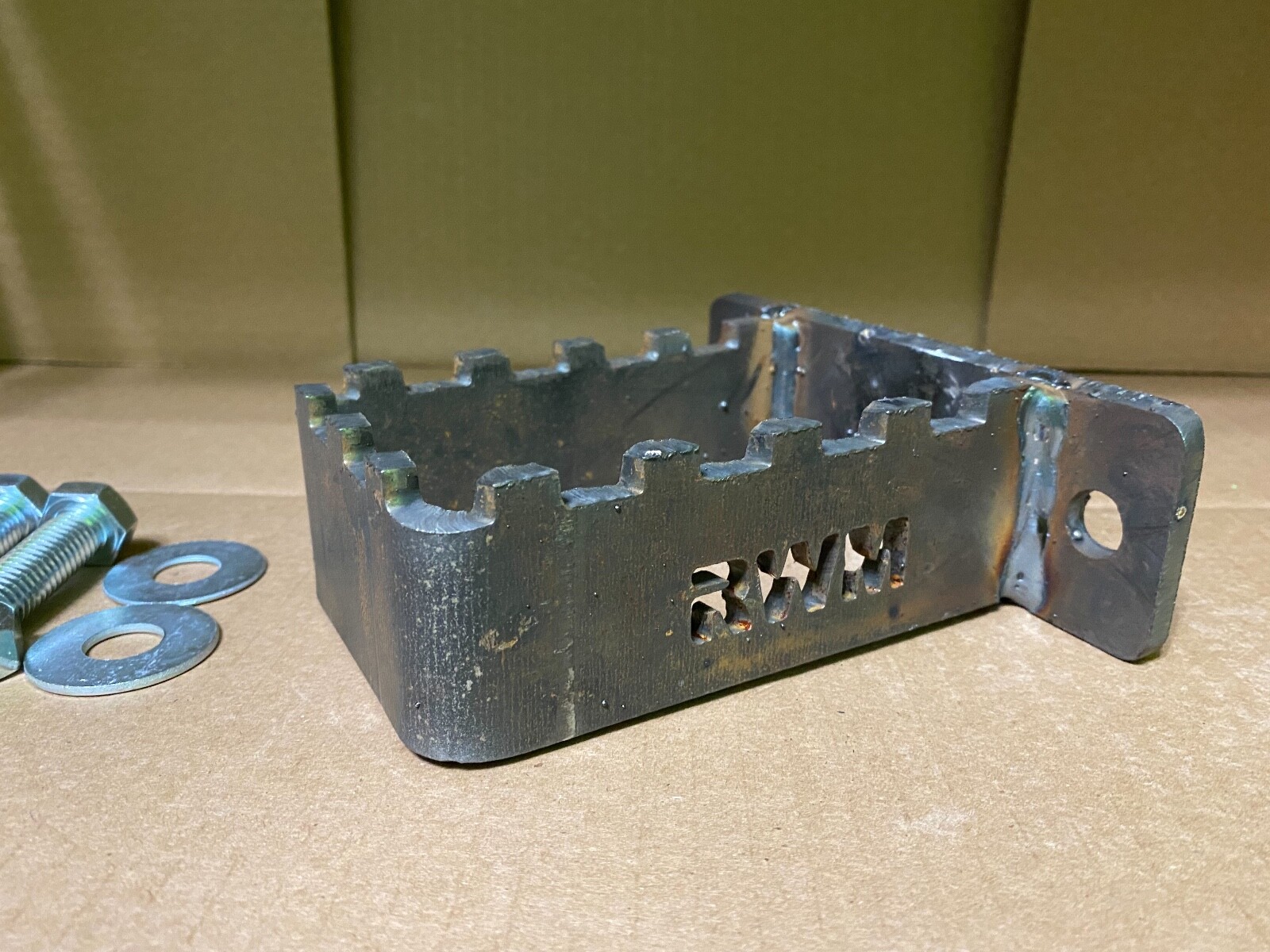 RWM Universal Brand New Bolt-On 3″x5″ Raw Steel Step 1/4″ Thick