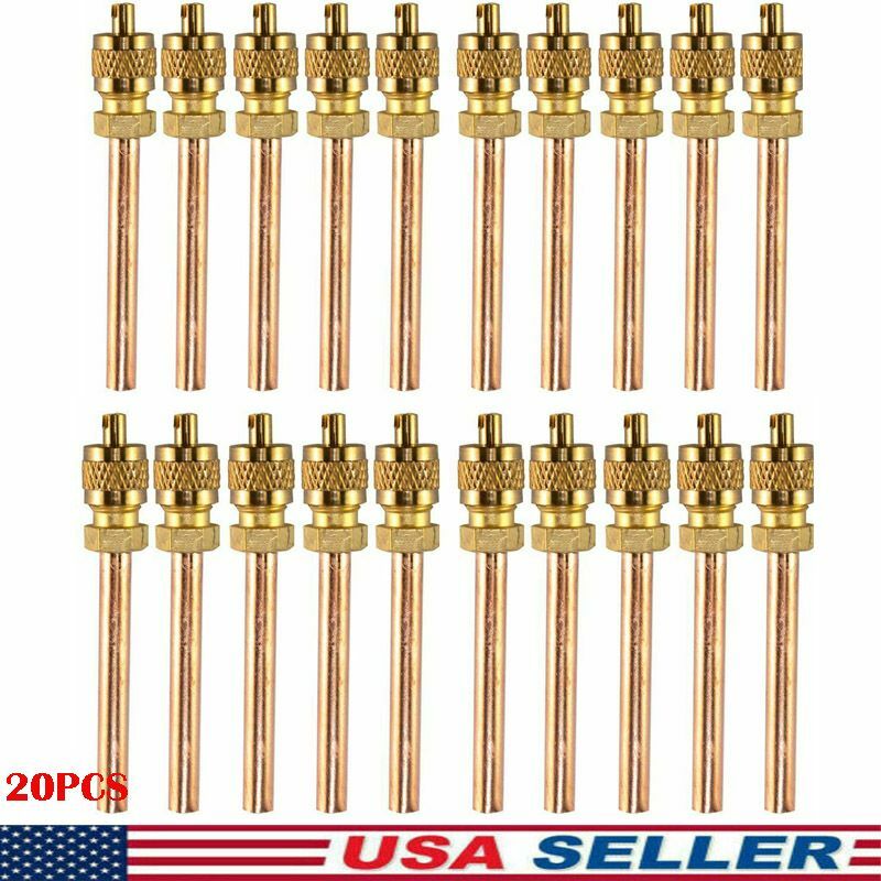 20 Service/Access Valve 1/4″ SAE *1/4″ OD *2.75″ Stem Core Refrigeration Set