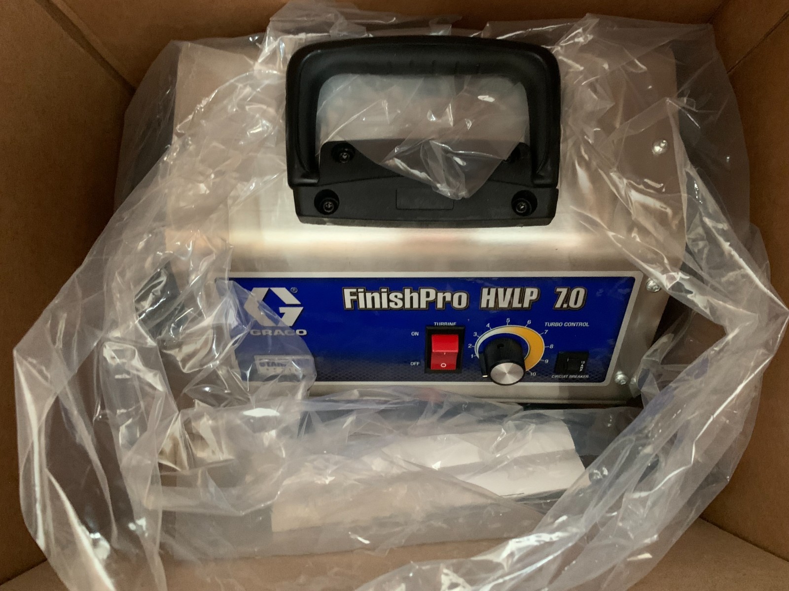 GRACO 17N263 FINISH PRO HVLP 7.0 Paint Sprayer EDGE II, Kit