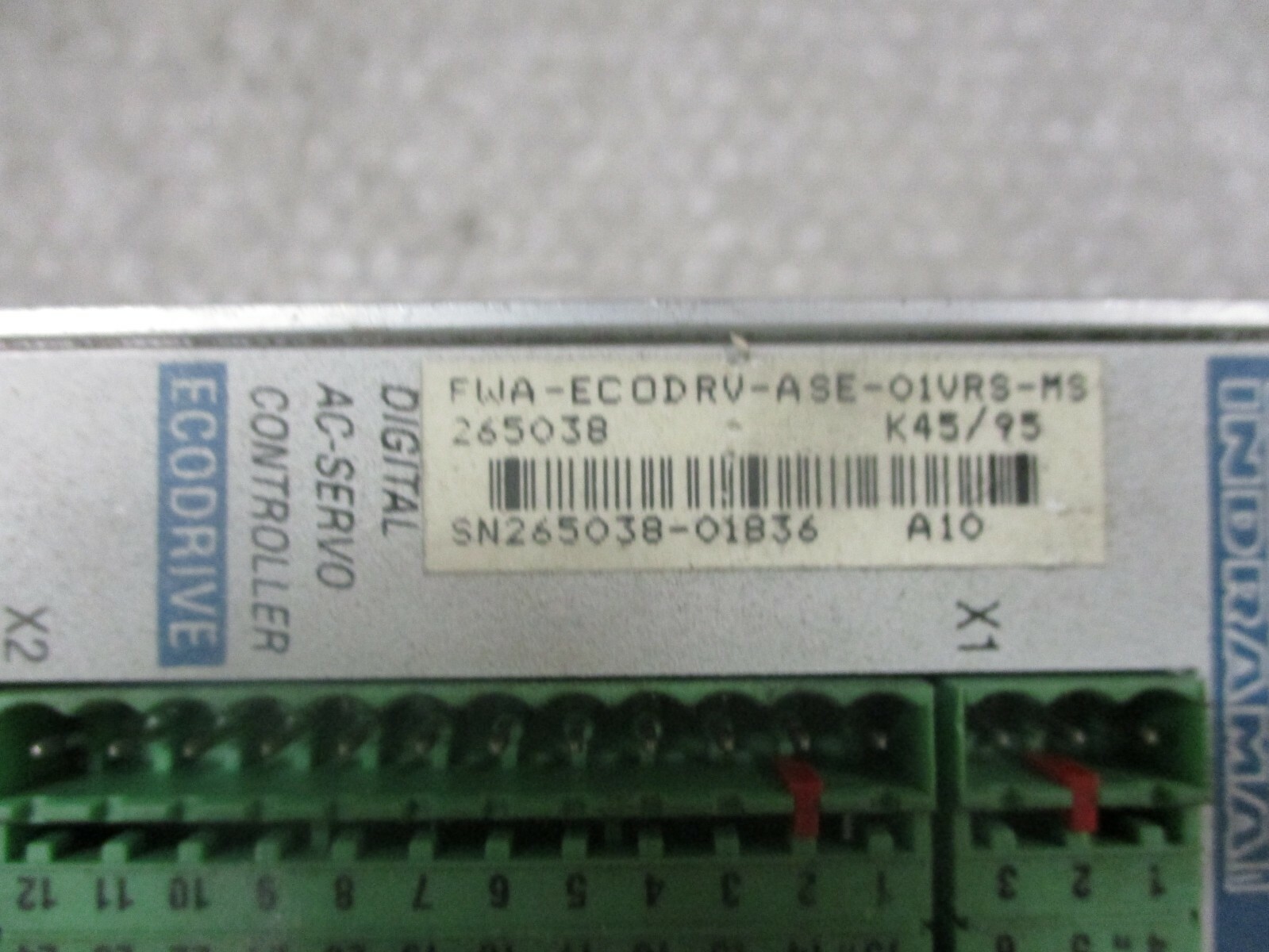 Indramat DKC01.1-030-3-FW ECODRIVE Digital AC Servo Controller 3x230VAC *TESTED*