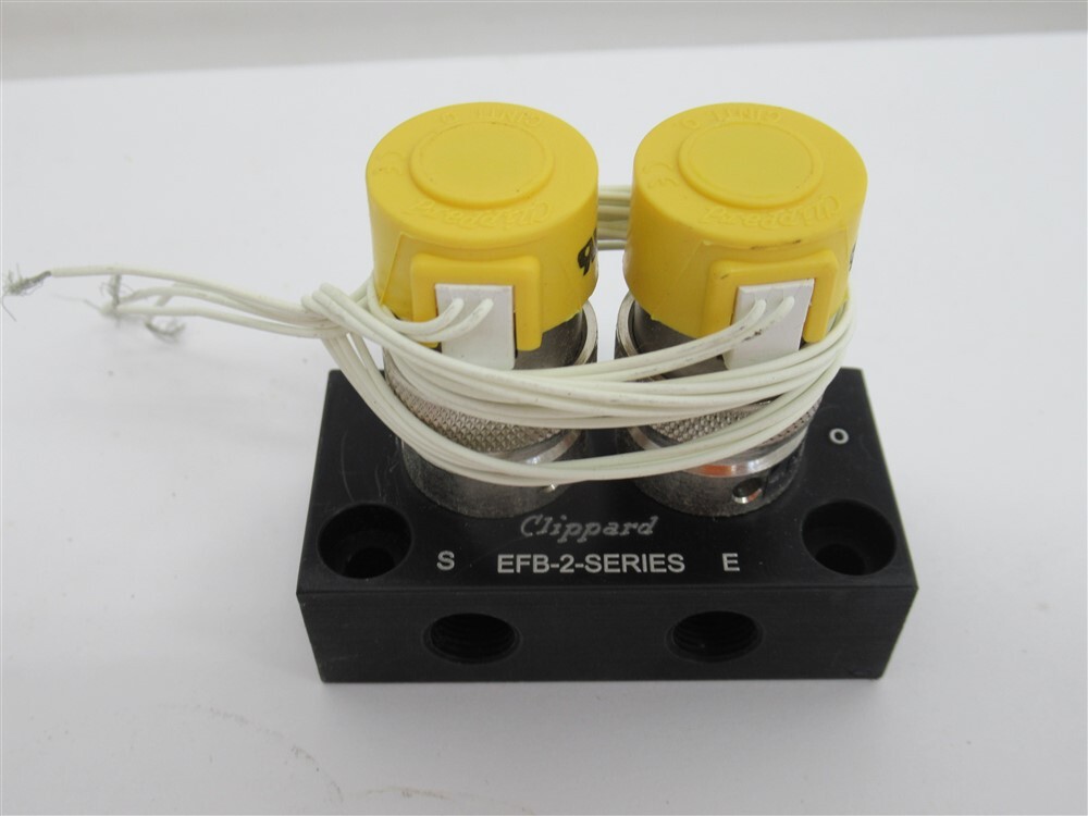 Clippard EFB-2-SERIES, Fill & Bleed Circuit Valve & Manifold, EV-2M-12