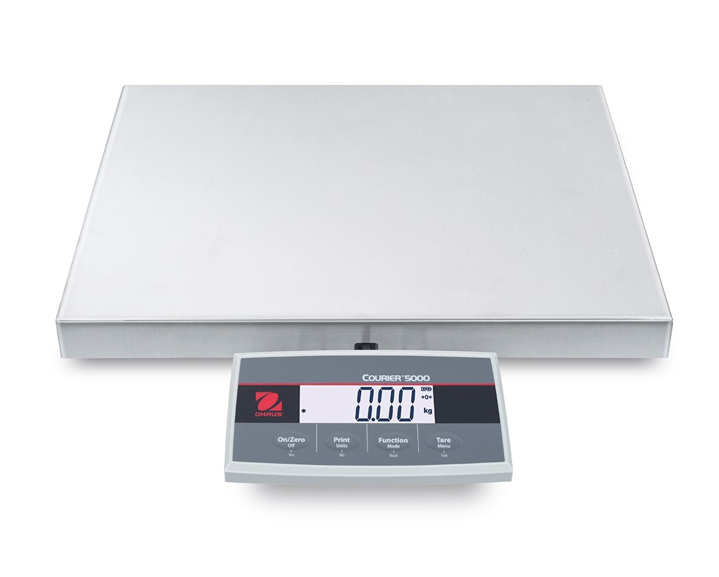Ohaus i-C52M50L Courier 5000 Shipping Scale, 100 lb x 0.05 lb, 15.7 in x 20.5 in