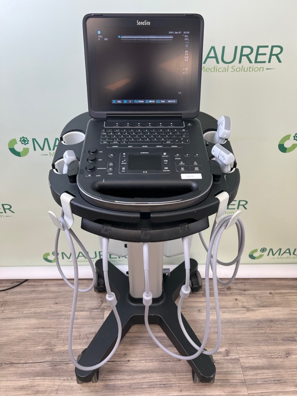 Ultrasound SonoSite Edge II 2017/09 + rP19x, rC60xi, HFL 38xi Transducer(#2335)