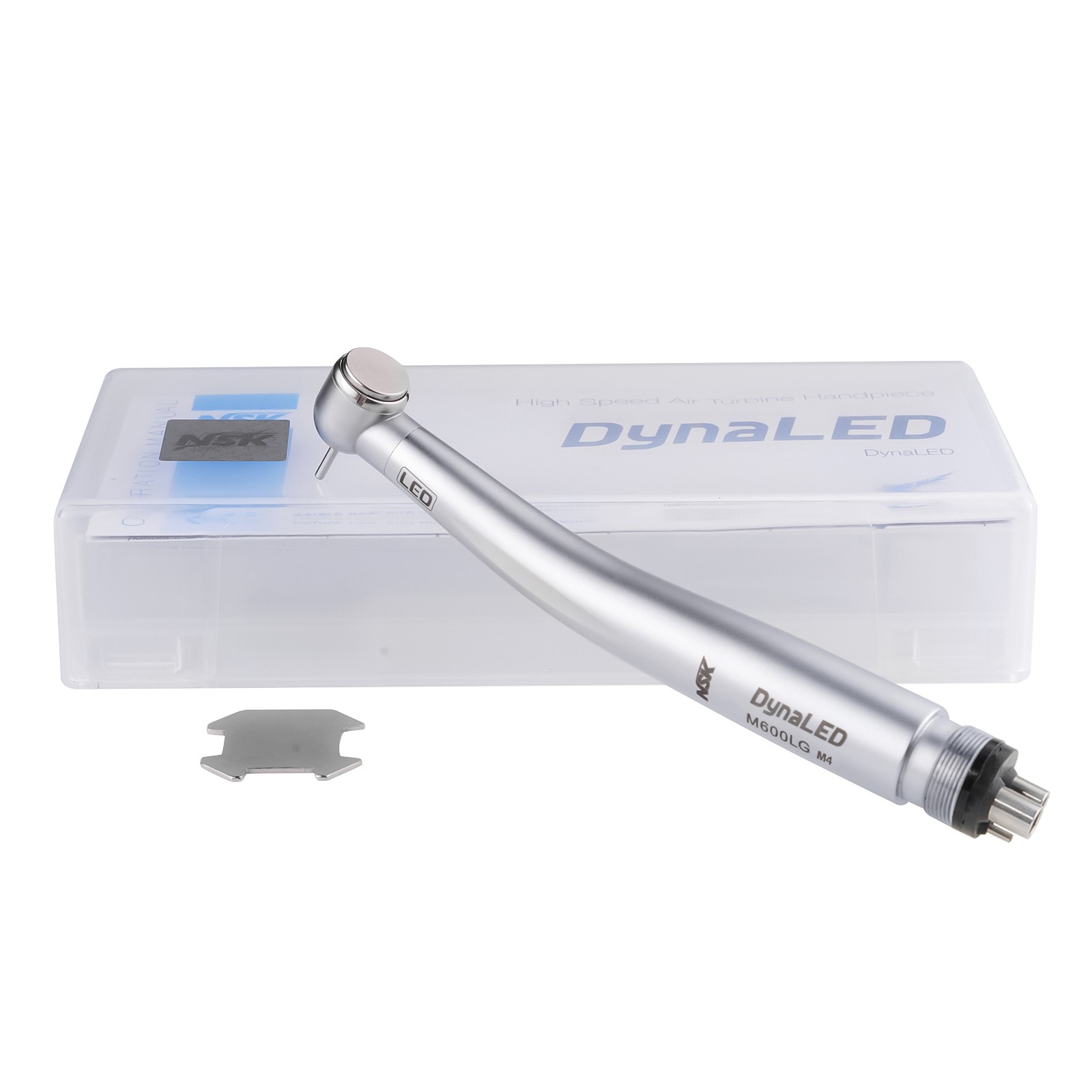 DynaLED Dental High Speed LED Handpiece Self-generator Air Turbine 4H Push