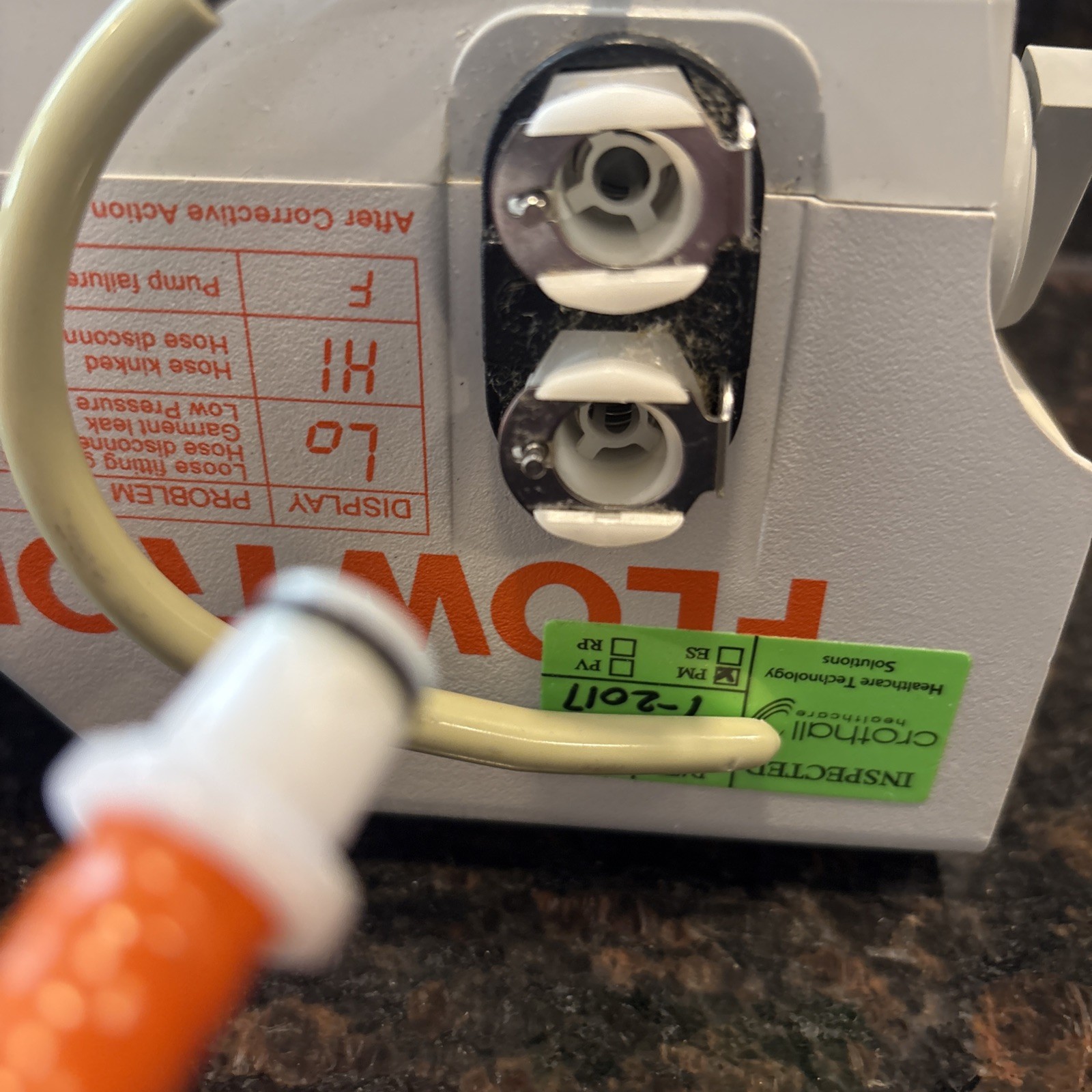Arjo Huntleigh Flowtron Excel pump Read Description Not Pumping Sold As Is