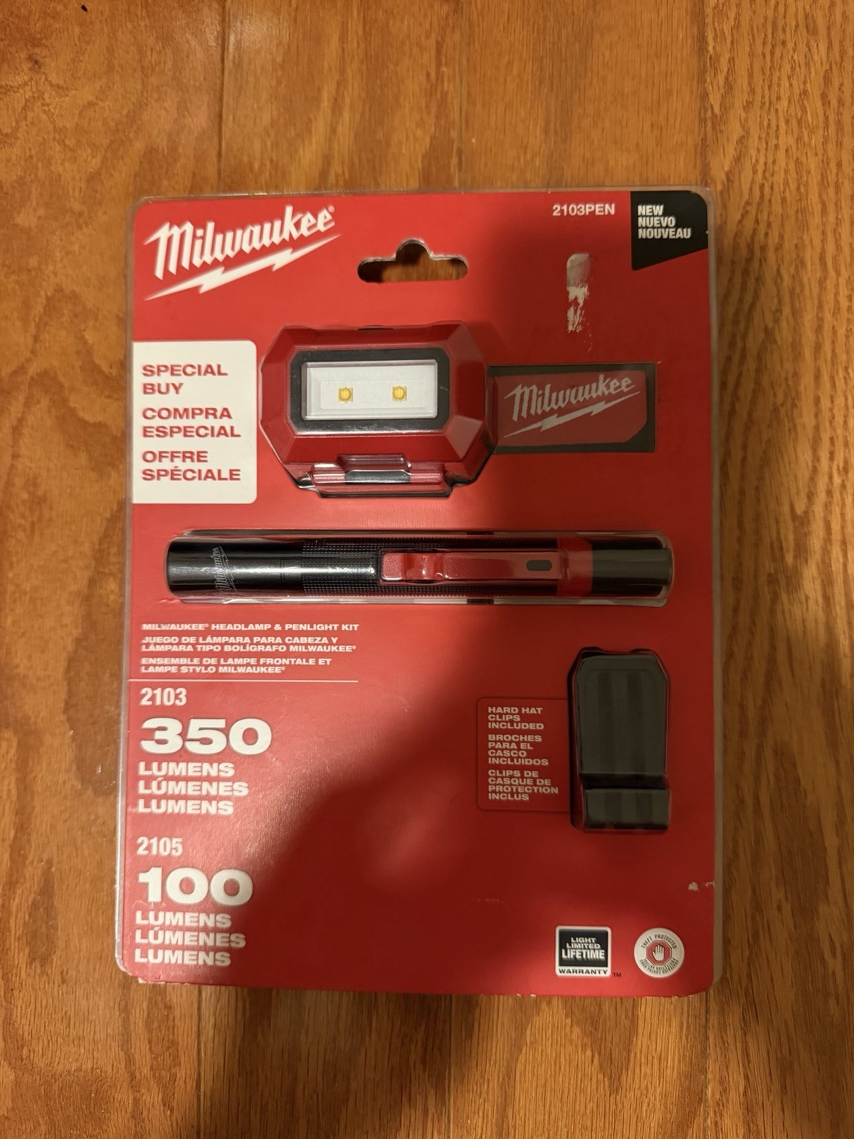 Milwaukee 2103PEN Head Light and Penlight Kit