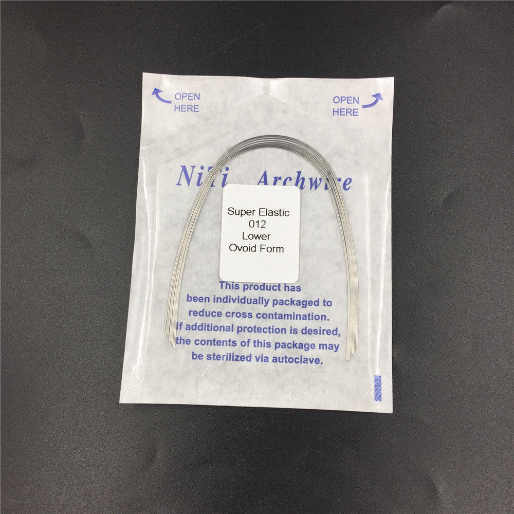 20 Pcs Dental Orthodontic Niti Arch Wire Round Super Elastic Upper+Lower 012-020