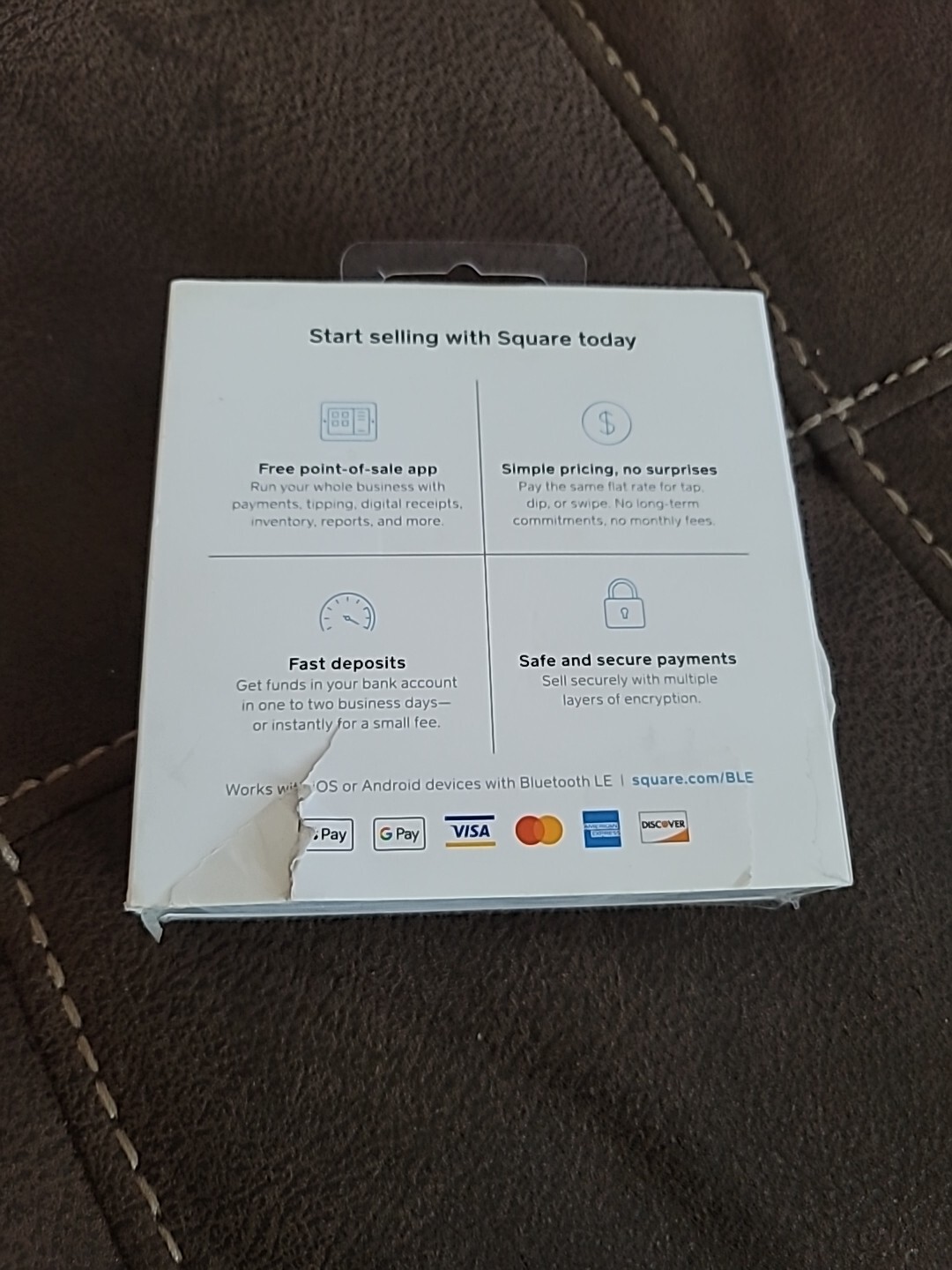 Square Reader For Contactless And Chip