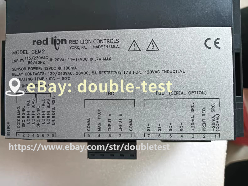 1PCS REDLION GEM20060 GEM2 by Fedex or UPS #N774P YF#dou