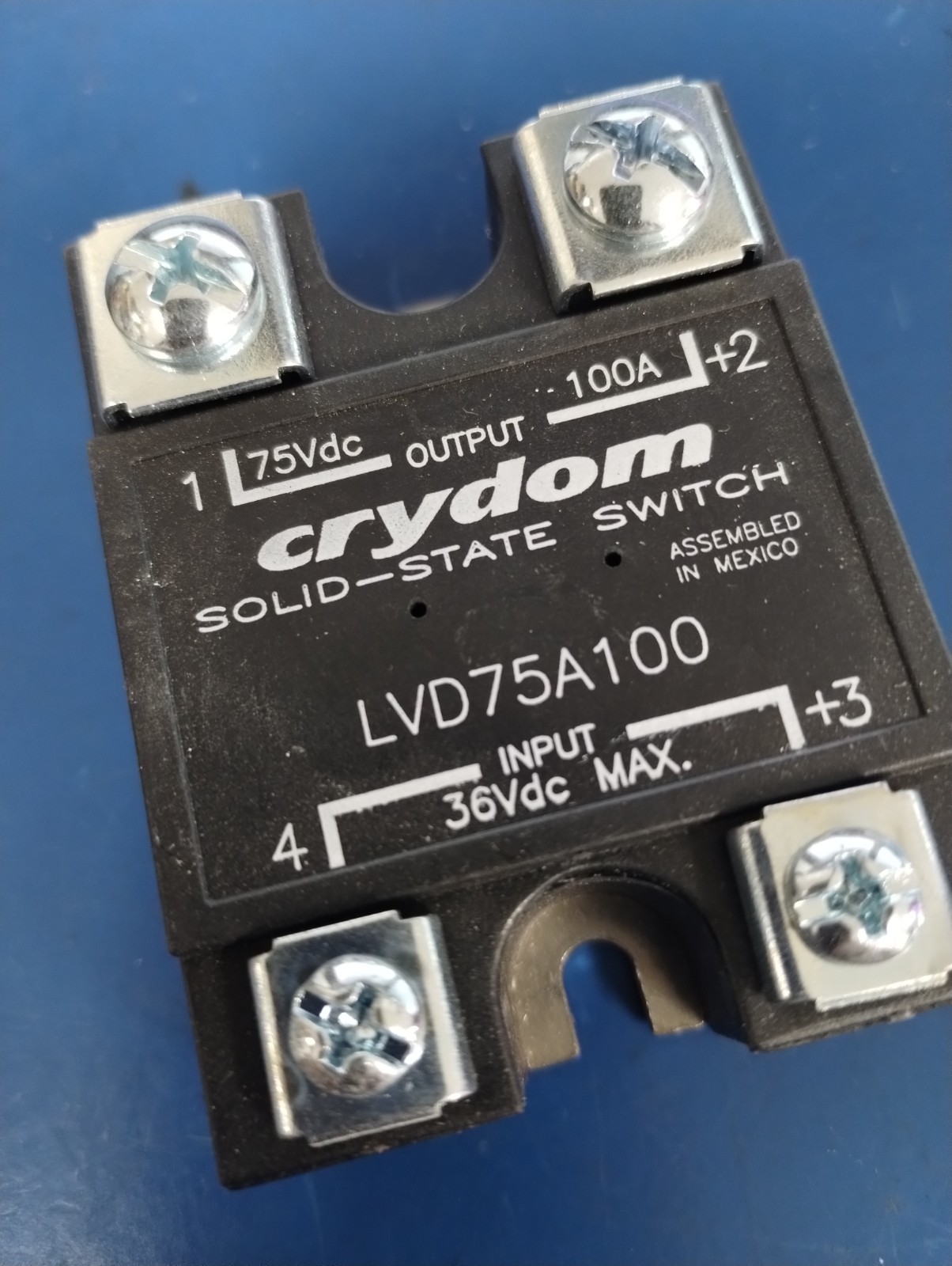 CRYDOM LVD75A100 Solid State Relay- SSRs 48V 100A 11.5/11.0V Ctrl LVD