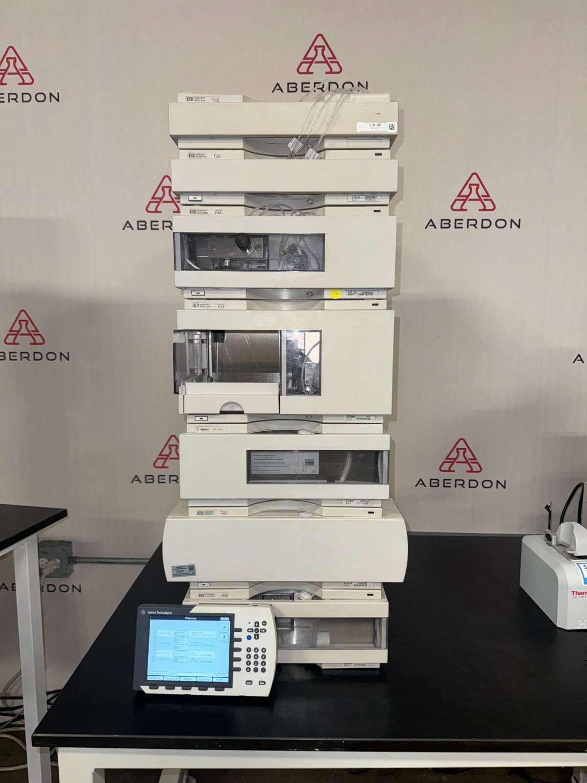 HP/Agilent 1100 HPLC System Pump Autosampler G1314A VWD Detector #18267