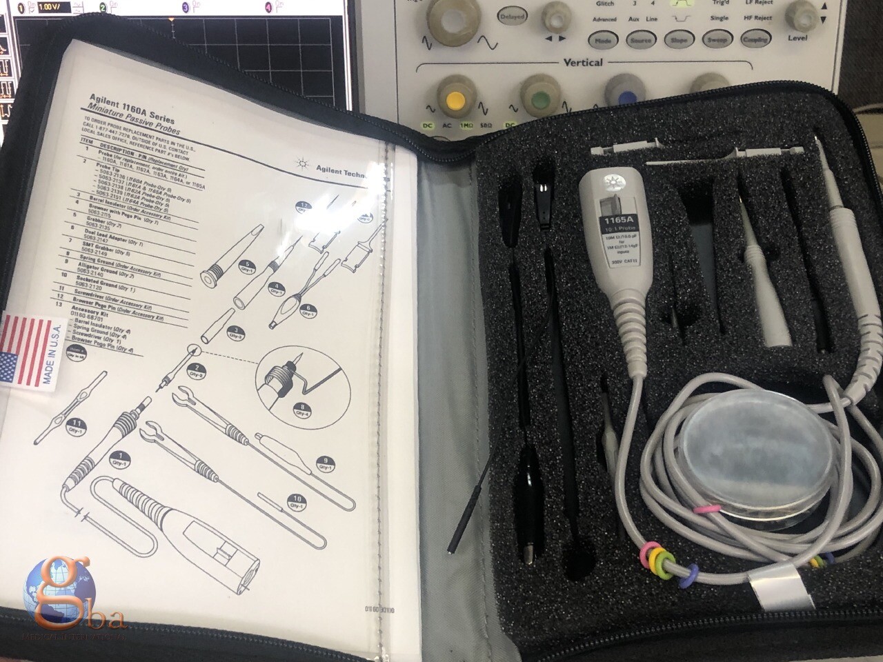 Agilent HP Philips Infiniium Oscilloscope 54831M 600 MHz 4 GSa/s