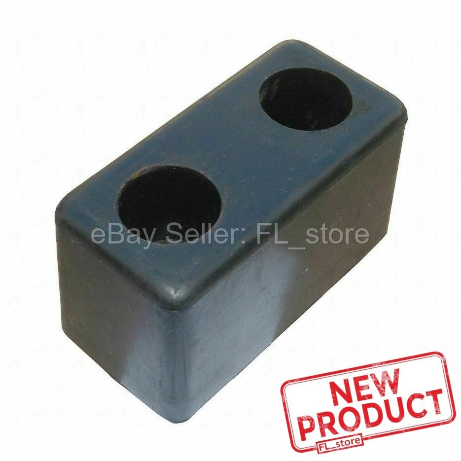 2 PACK Loading Dock Bumpers 6 in Rubber Boat Warehouse Trailer Truck Bolt On NEW