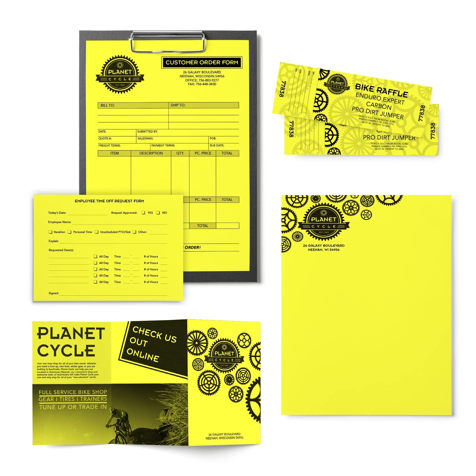 500 Count Astrobrights Lift Off Lemon Color Paper 24 lb Vibrant Print Quality