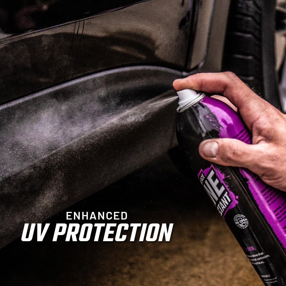Slick Products 12 Pack Multi-Surface Shine & Protectant High Gloss Clear Spray