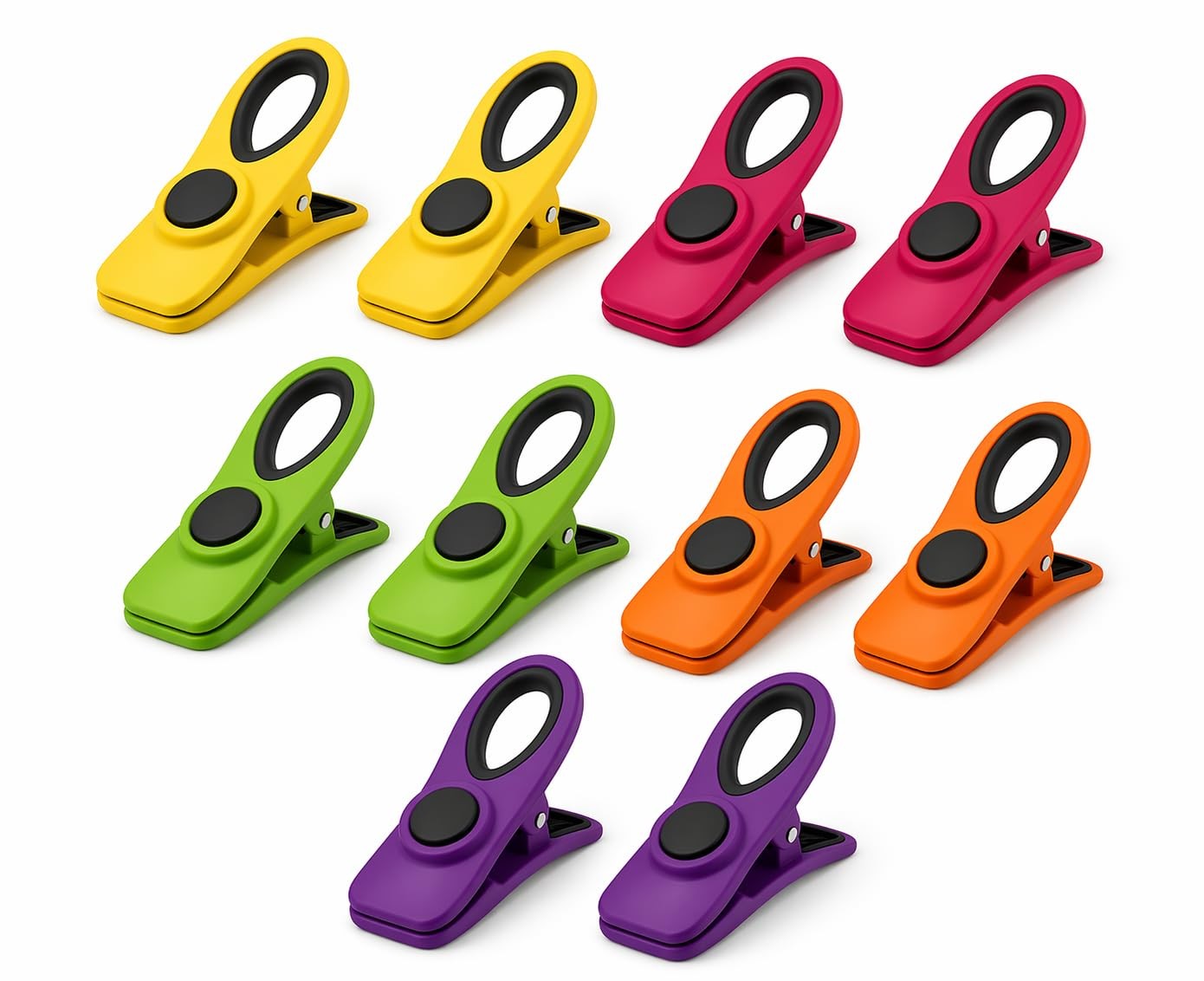 Standard, Multicolor (Blue, Orange, Black, Yellow-green, Red, Purple)