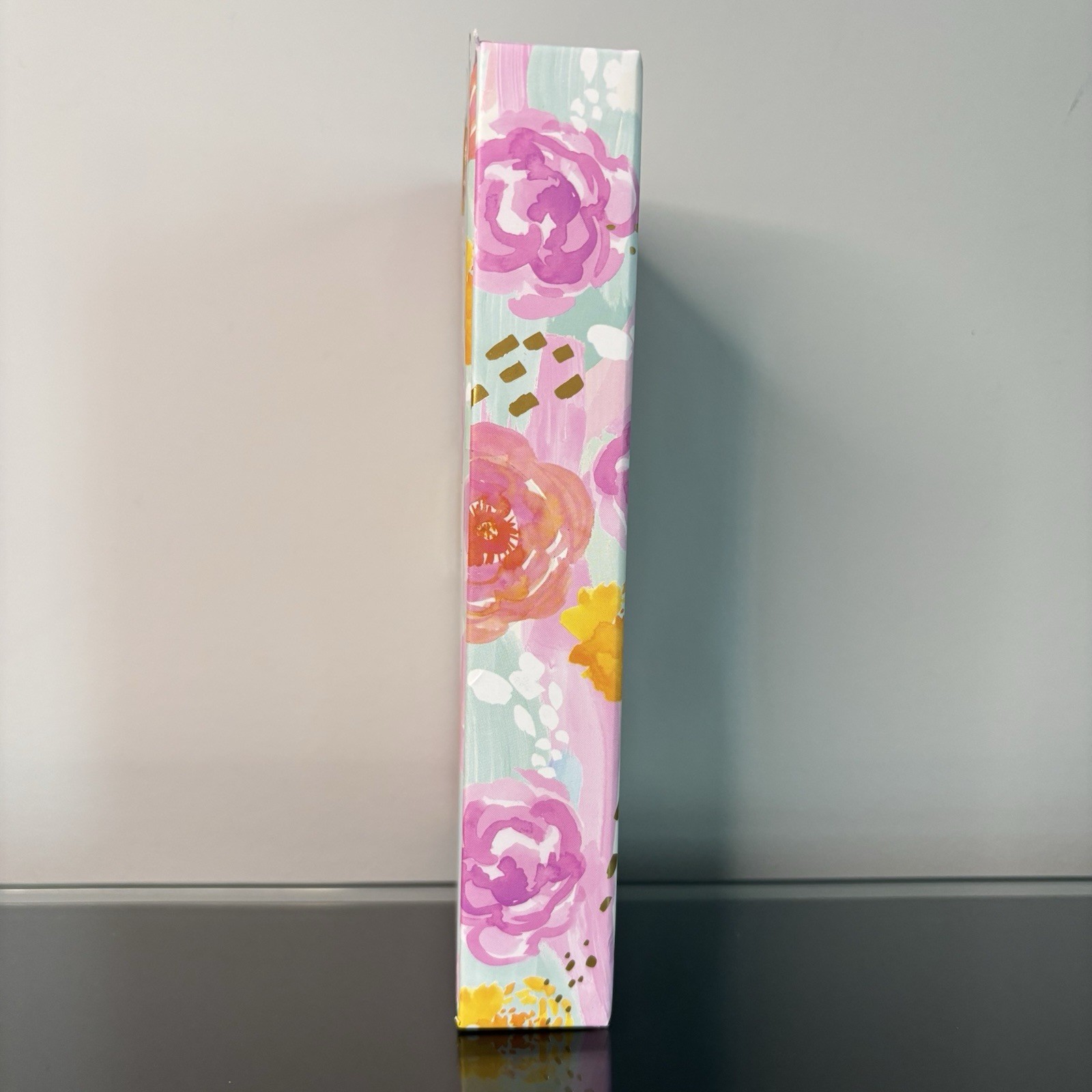 Clementine Pen Set of 3. Colorful Floral in Bloom. Black Ink. Rose Designer. NWT