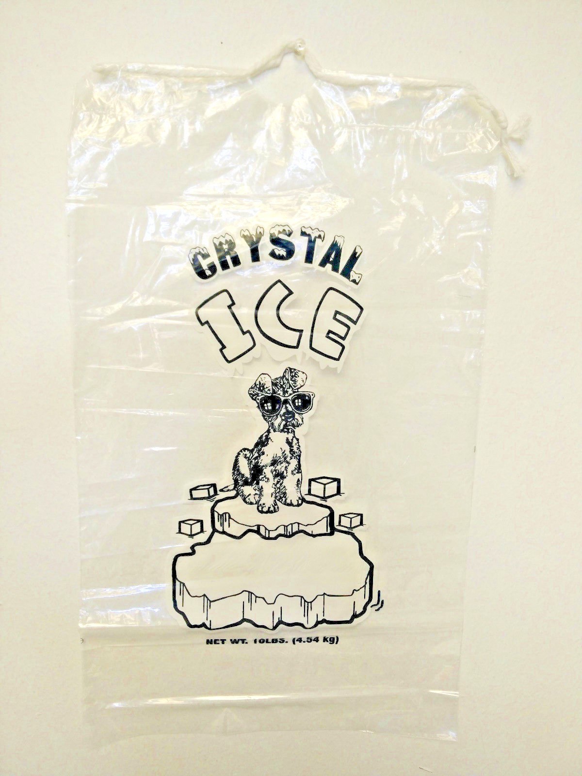 10 LB LBS Commercial Ice Bag Bags Drawstring 10/25/50/100/150/200/…/500/1000