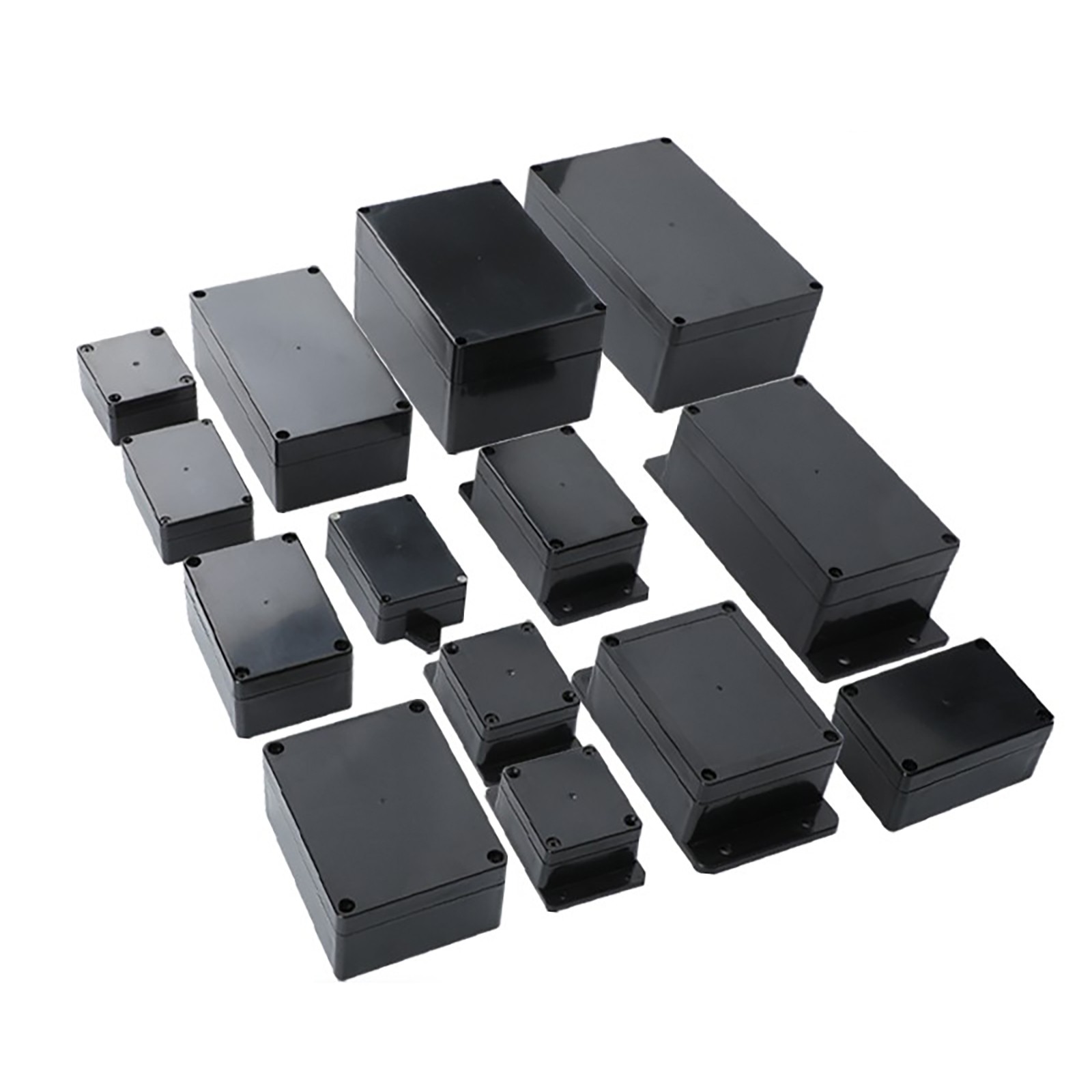 Electrical Junction Box Waterproof Plastic Outdoor Project Enclosure Case IP67