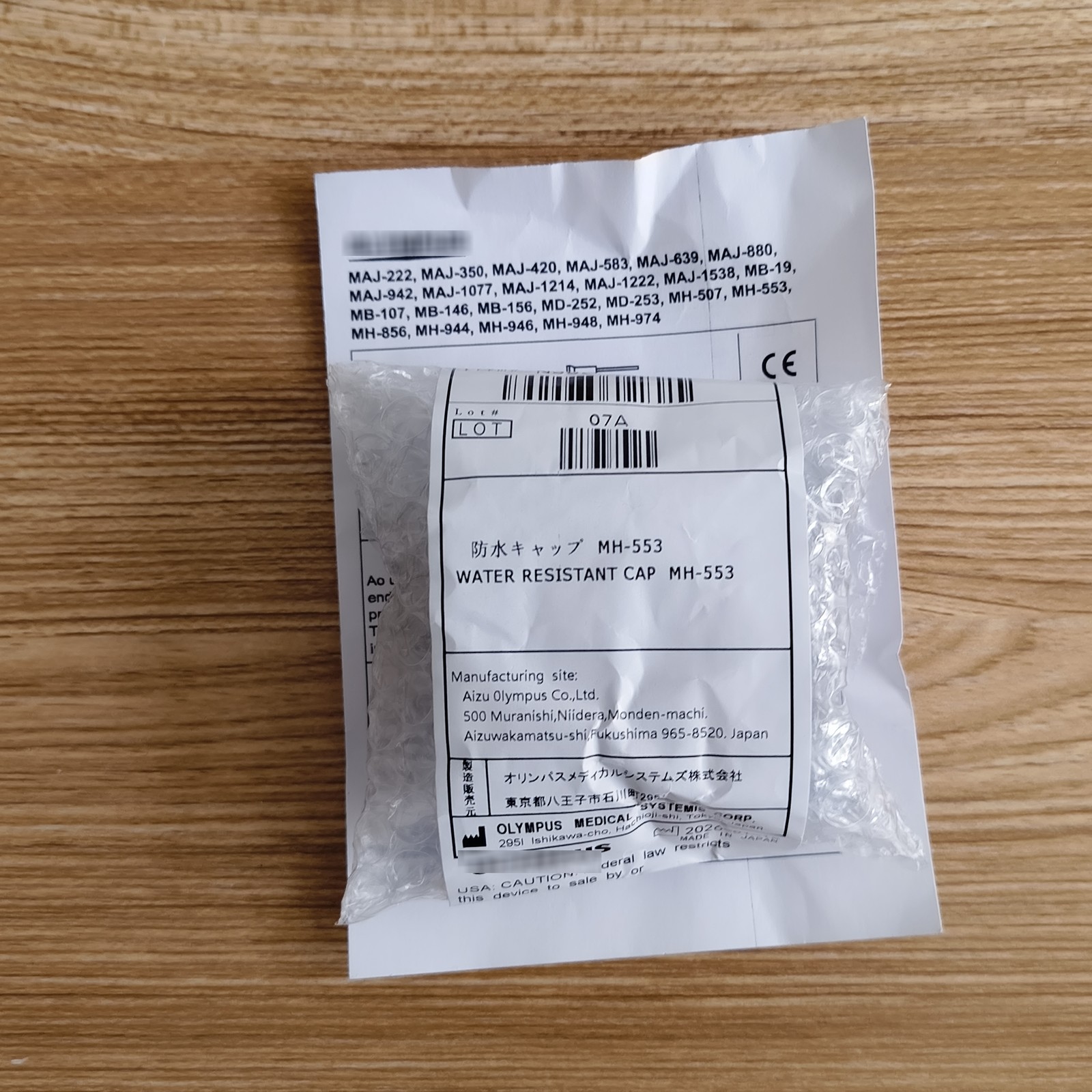 Fits For Olympus MH-553 MH553 Water Resistant Endoscope leakage test cap US