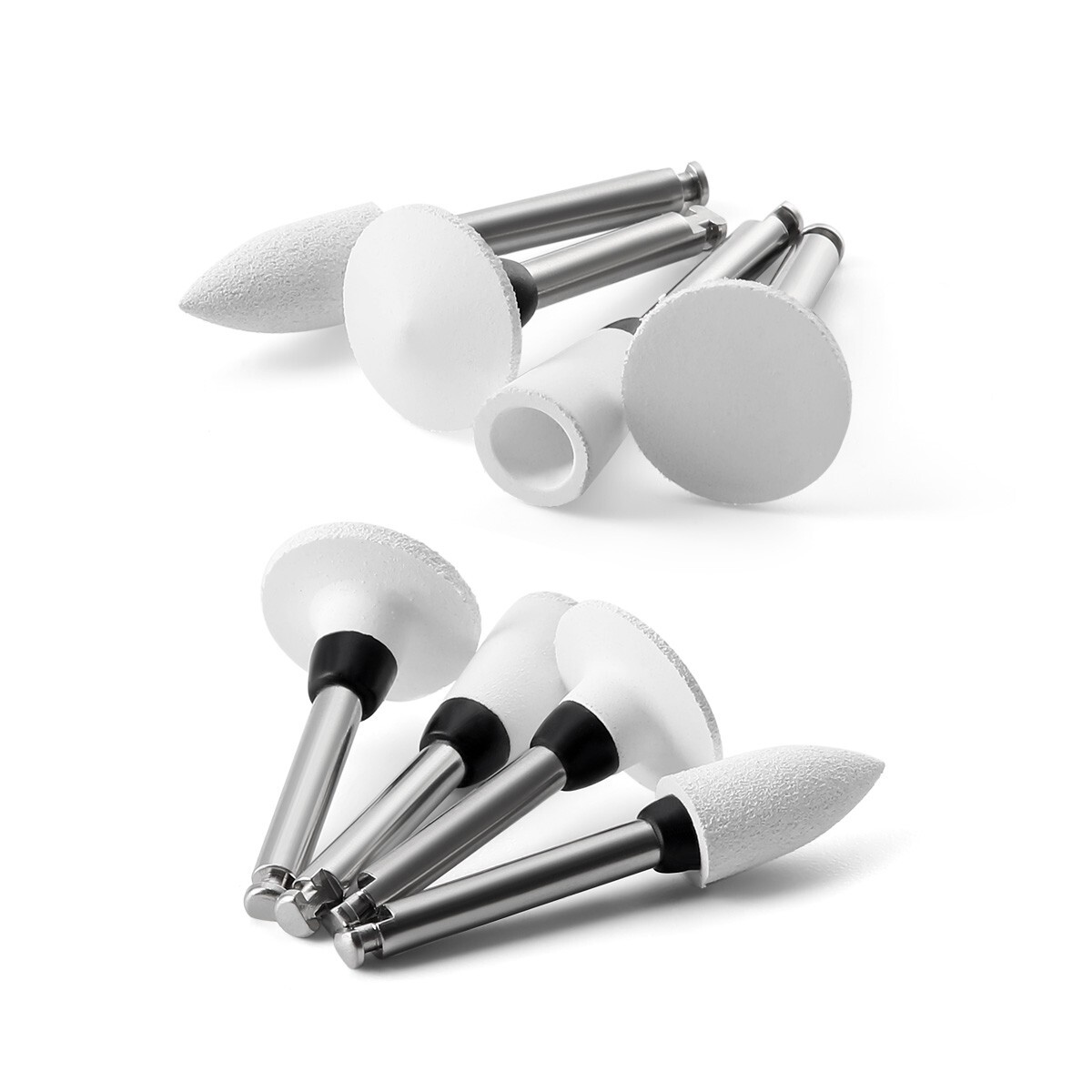 Dental Composite Polishing Burs Kit RA Silicone Polisher 2.35mm for Contra Angle