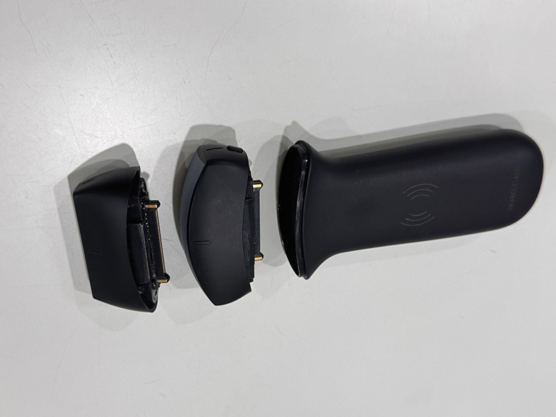 Wireless Ultrasound, Swappable Linear/Convex Probes, Palm Color Doppler Scanner