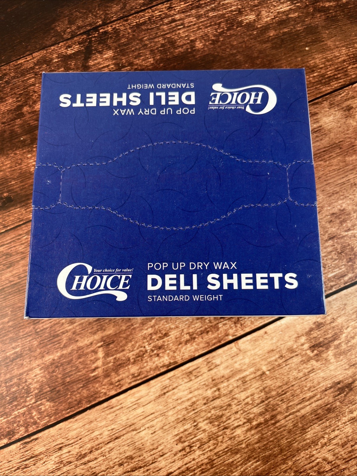 500 Count Pre-Cut Pop Up Dry Wax Deli Sheets ~ Standard Weight ~ 6” X 10.75”