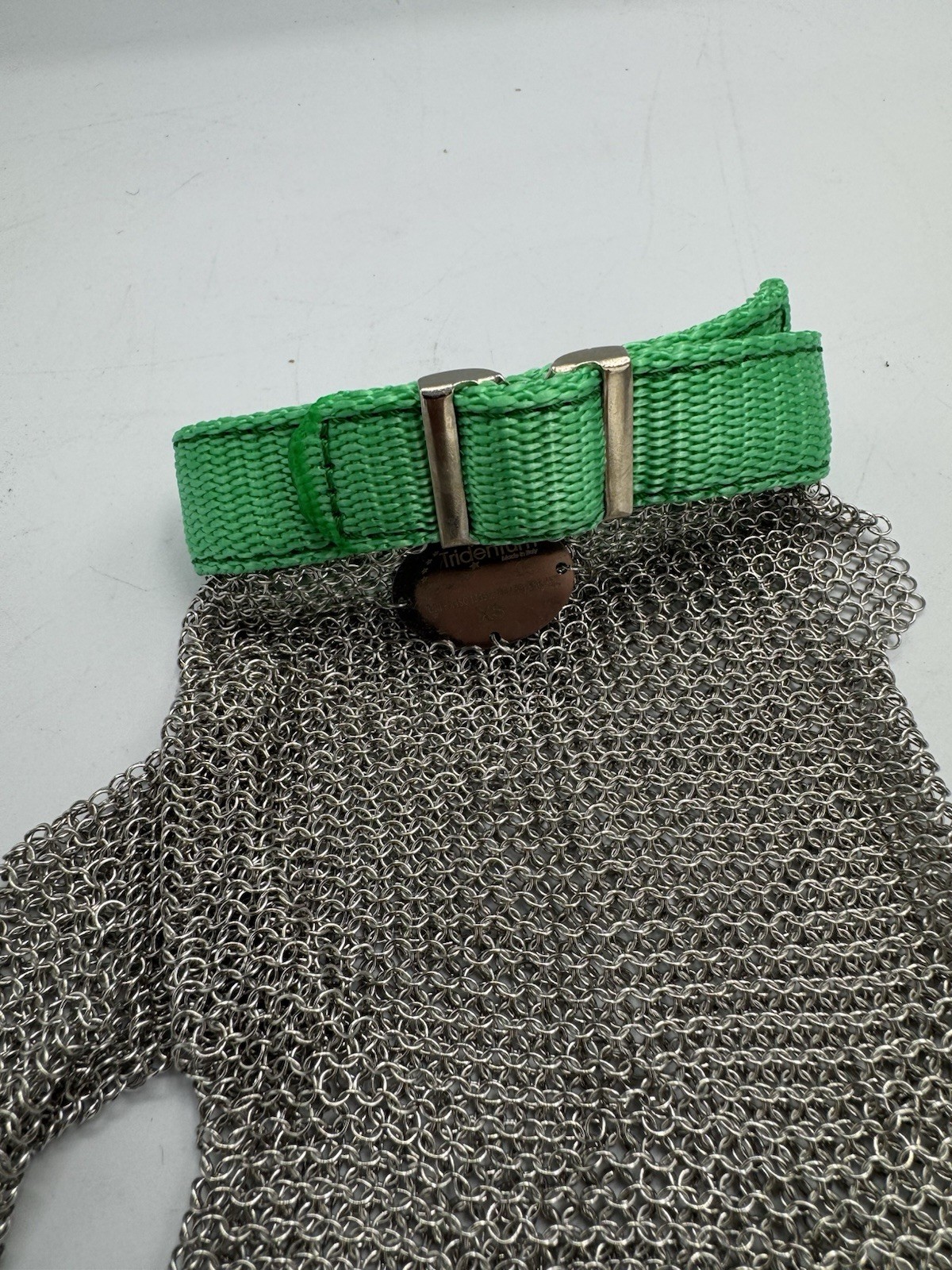 Tridentum Size Extra Small Stainless Steel Chain Mail Metal Mesh Safety Gloves