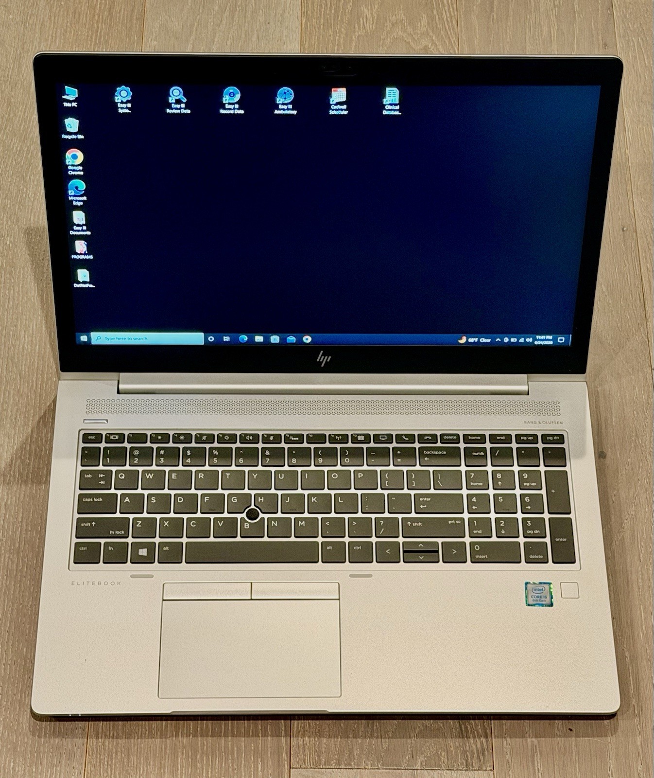CADWELL EASY 3 HP ELITEBOOK LAPTOP 15” WINDOWS 10 w/ CADWELL EEG 4.5.2 SOFTWARE