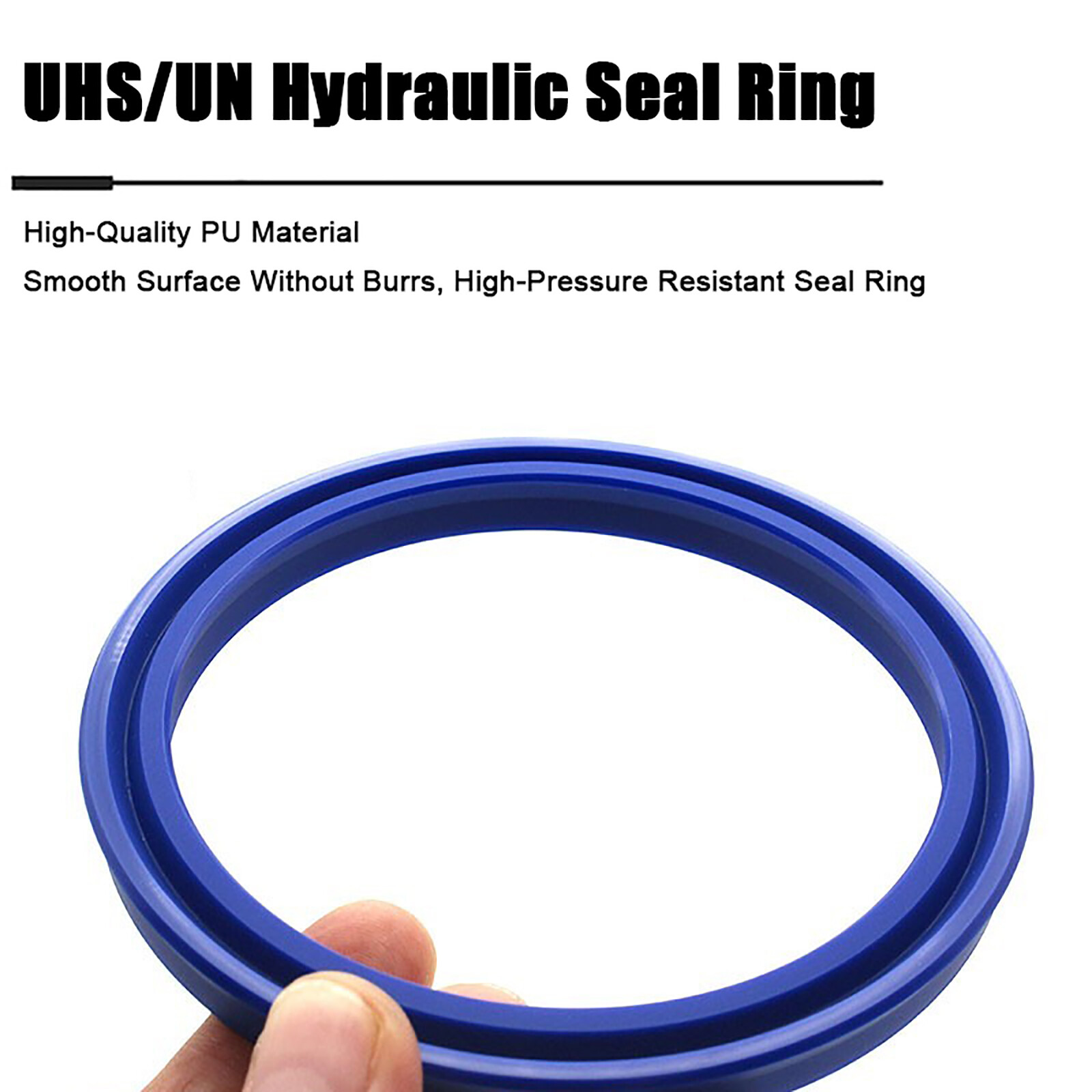 Oil Seal Rings UN/UNS/UHS PU U-cup Piston Hydraulic Rod Height 5-12mm All Sizes
