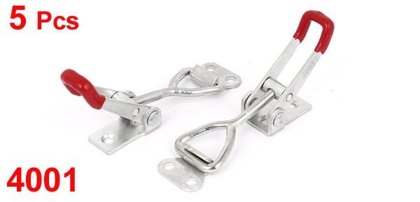 5pcs 100Kg 220Lbs Holding Capacity Pull Action Latch Type Toggle Clamp 4001