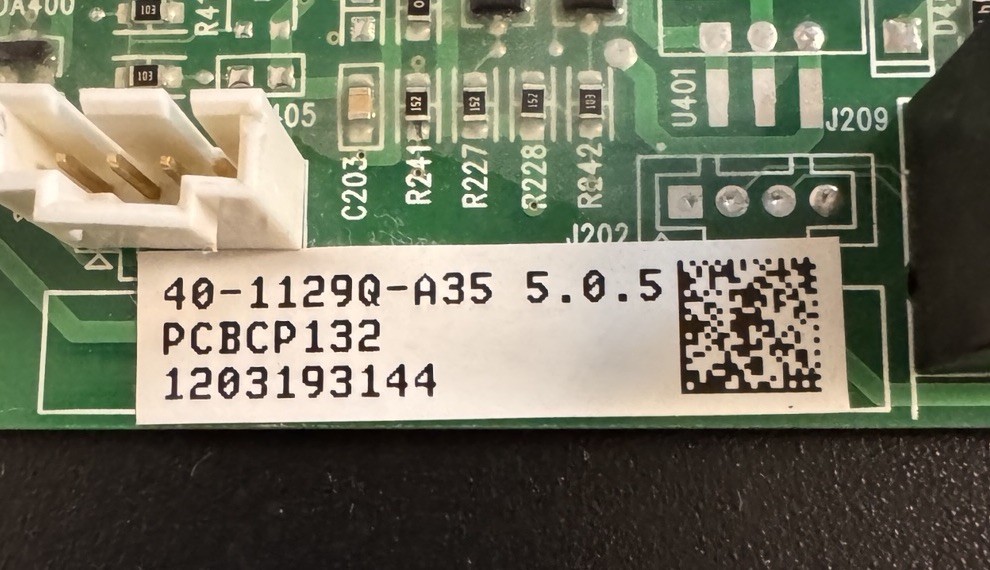 Amana PCBCP132 Circuit Control Board 40-1129Q-A35 PWB-1244A4-0000. Tested.