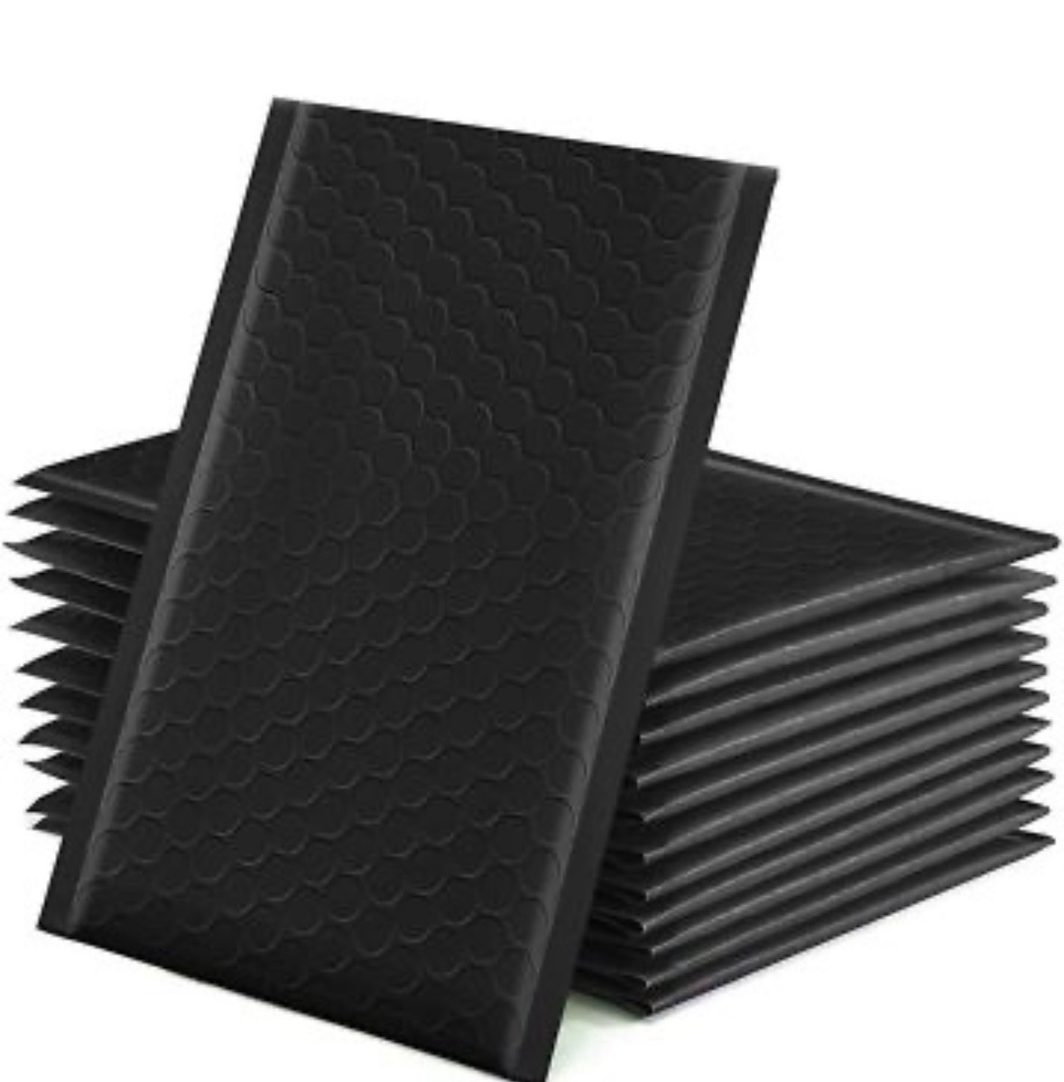 Poly Bubble Mailers Shipping Mailing Padded Envelopes Bags Self Seal 6×10 Black
