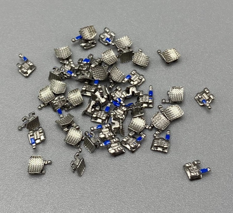 100 Pcs Dental Orthodontic Metal Brackets Mini Roth 022 345 Hooks Braces In Bulk