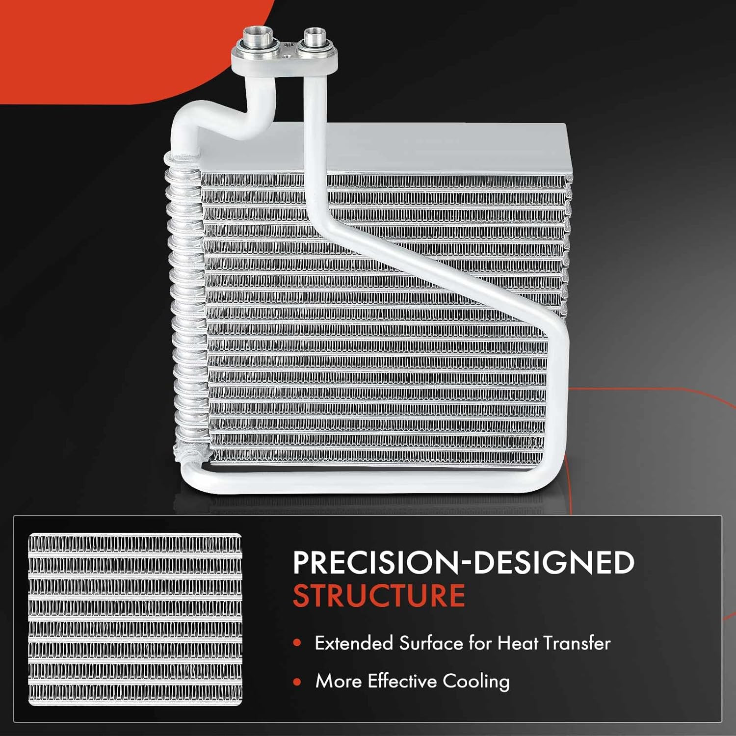 A/C Evaporator Core w/Pressing Plate Colorado Canyon SSR Isuzu I-280 I-370 03-12