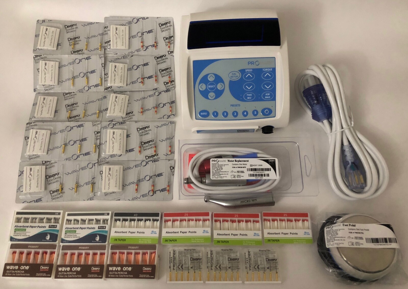 ProMark Endo Motor for wave one system WITH Handpiece and 1 YEAR WARRANTY.