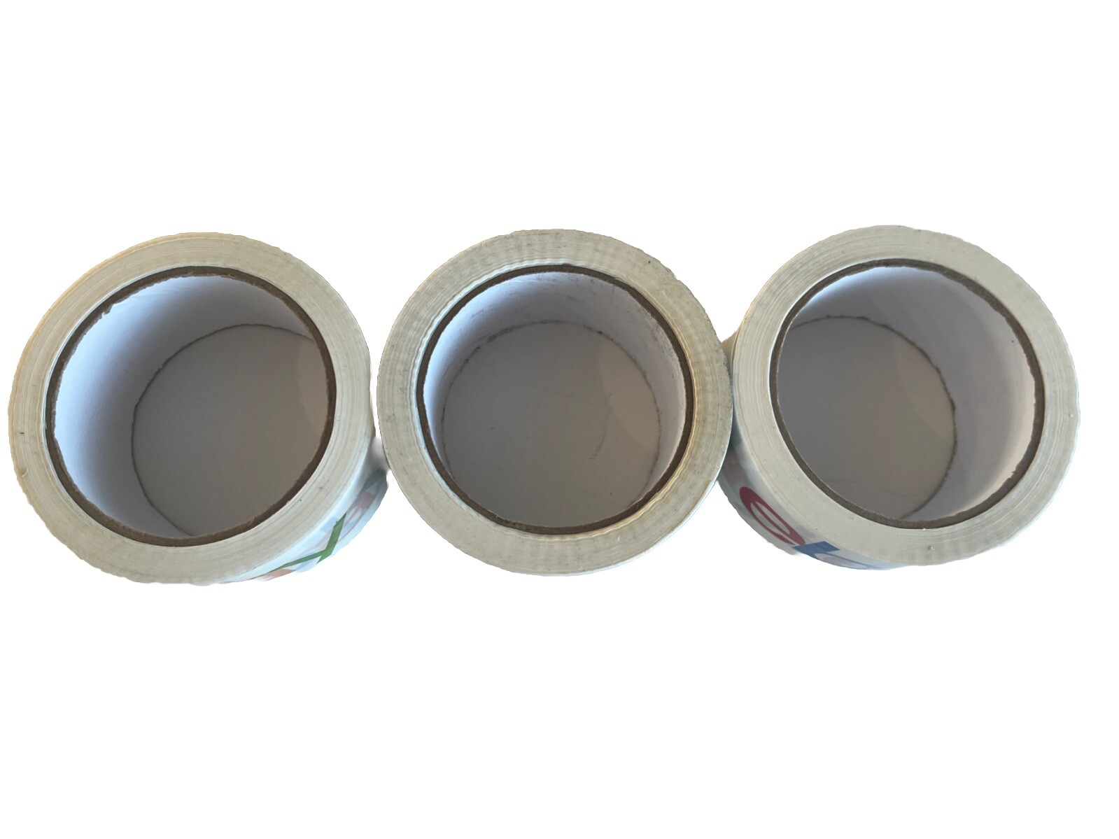3-Pack Color Logo eBay Branded Packaging Tape 2″ x 75 Yards NEW