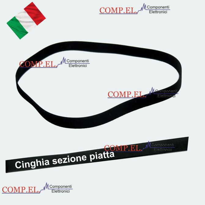 Flat Belt For Turntable Diameter 197Mm Width 4.2Mm Thickness 0.6