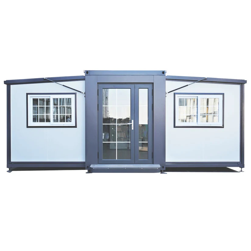 13x20ft Fast Installation Expandable Prefab House Mobile Office W/ Rain Shower