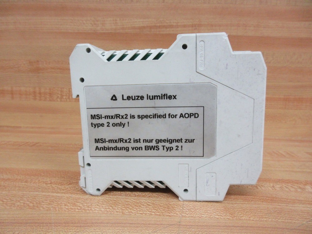 Leuze MSI-mx/Rx2 Safety Relay