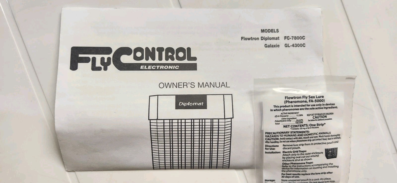 Unused Flowtron Diplomat FC-7800C Commercial Insect Killer Bug Zapper **READ**