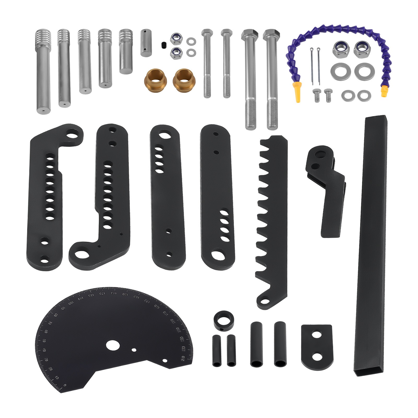 Ratcheting Manual Pipe and Tubing Bender & 1-5/8″ X 5″ 120 Degree Tubing Die Set