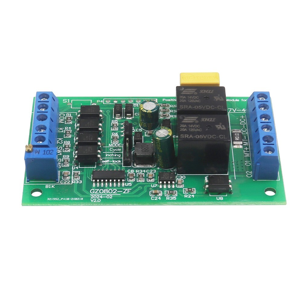 DC 6V 12V 24V Forward Reverse Motor Controller Relay Limit Switch Driver Module