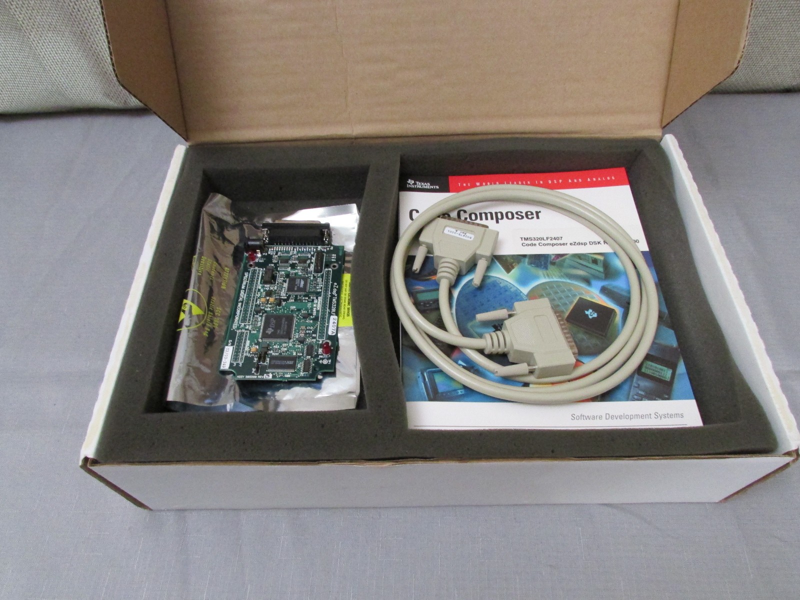 Spectrum Digital TMS320LF2407A eZdSP Evaluation System Kit In Original Box