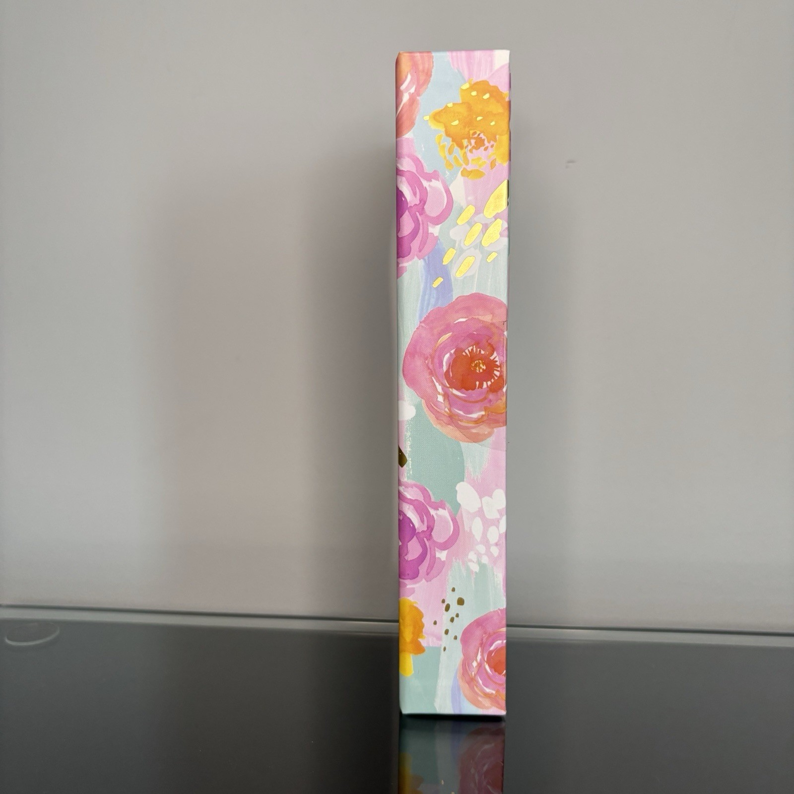 Clementine Pen Set of 3. Colorful Floral in Bloom. Black Ink. Rose Designer. NWT