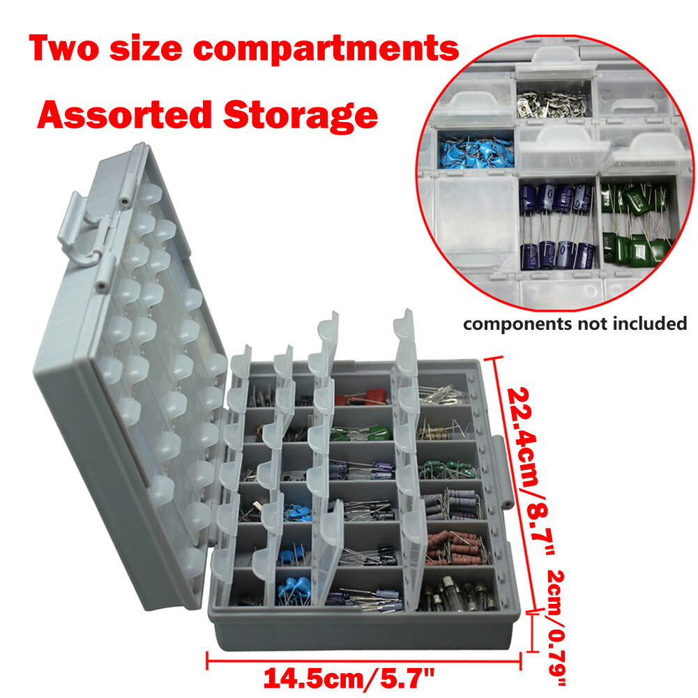 6 of AideTek BOX-ALL-48 Enclosure box SMD SMT 0805 0603 0402 Components storage